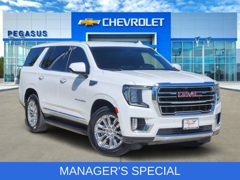 Used 2023 GMC Yukon SLT RWD image 1