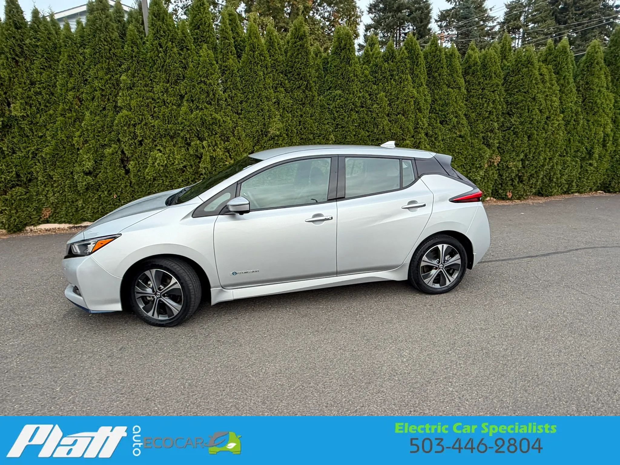 Used 2019 Nissan Leaf SL Plus w/ Protection Package FWD image 4