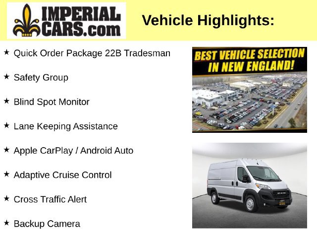 Used 2026 RAM ProMaster 1500 w/ Safety Group FWD image 3