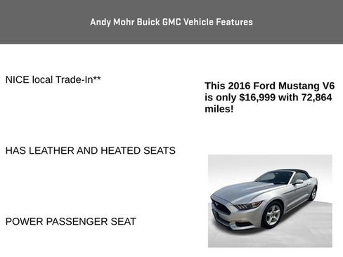 Used 2016 Ford Mustang Convertible image 4