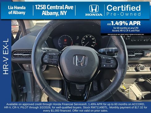 Certified 2024 Honda HR-V EX-L image 13