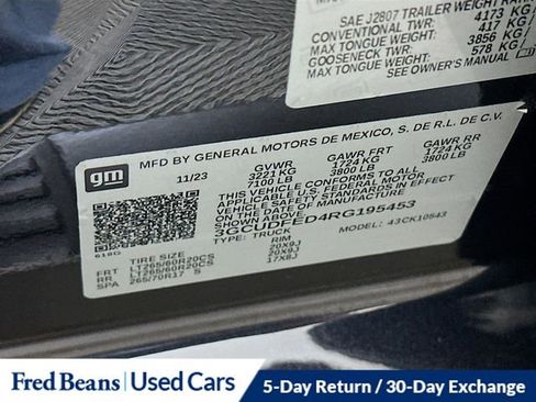 Used 2024 Chevrolet Silverado 1500 LT Trail Boss w/ Convenience Package II image 33