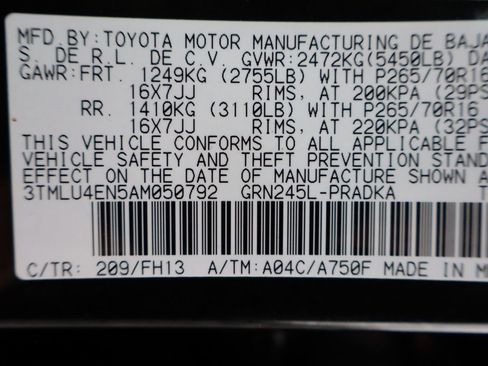 Used 2010 Toyota Tacoma 4x4 Double Cab image 45