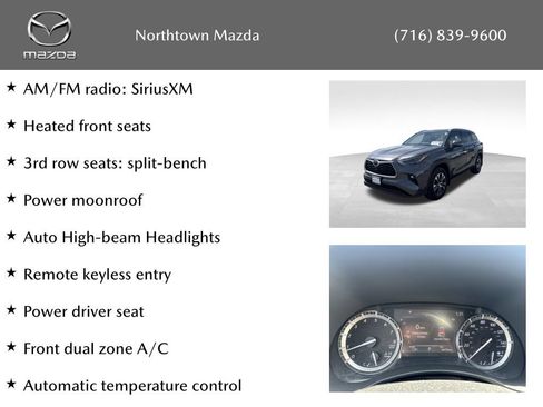 Used 2022 Toyota Highlander XLE AWD/4WD image 2