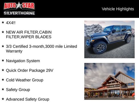 Used 2022 Jeep Wrangler Unlimited Rubicon 4xe w/ Steel Bumper Group image 4