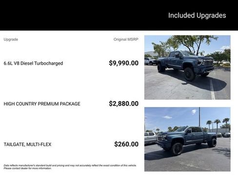 New 2026 Chevrolet Silverado 3500 High Country w/ High Country Premium Package AWD/4WD image 14