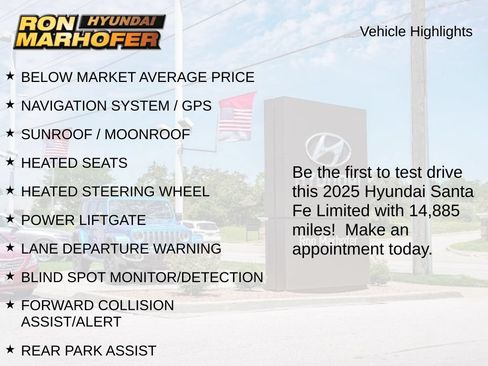 Used 2025 Hyundai Santa Fe Limited FWD image 2