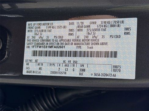 Used 2021 Ford F150 XLT w/ Equipment Group 302A High AWD/4WD image 30