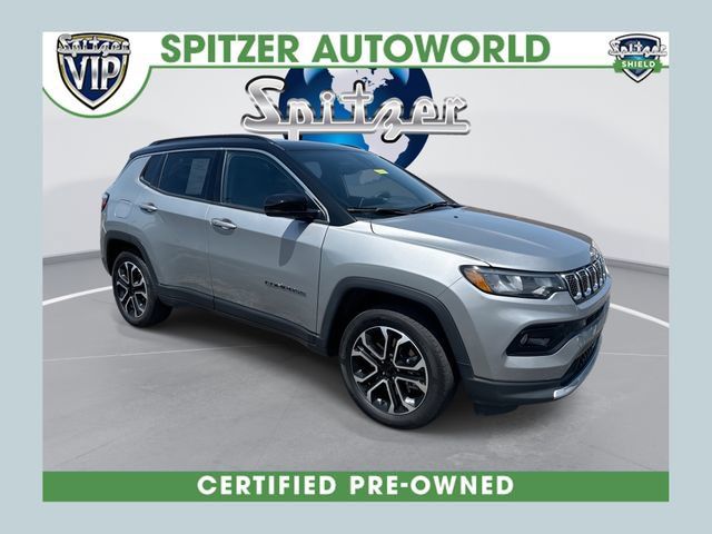 Used 2024 Jeep Compass Limited w/ Sun and Sound Group AWD/4WD image 1