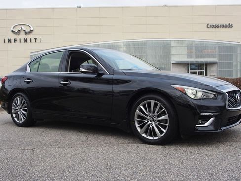 Used 2022 INFINITI Q50 Luxe w/ Cargo Package image 1