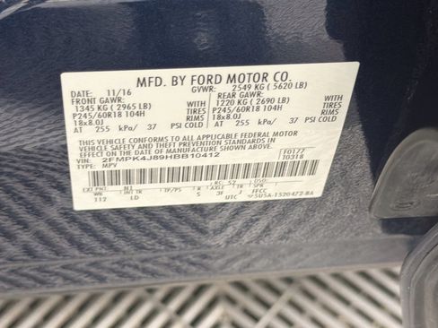 Used 2017 Ford Edge SEL w/ Equipment Group 201A AWD/4WD image 12