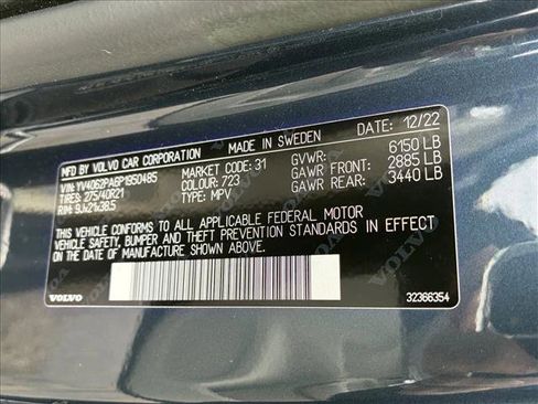 Used 2023 Volvo XC90 B6 Ultimate w/ Protection Package Premier image 15