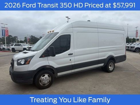 Used 2026 Ford Transit 350 148 High Roof Extended DRW RWD image 1