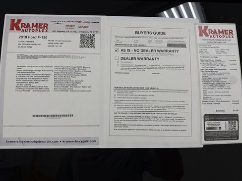 Used 2019 Ford F150 Raptor w/ Equipment Group 802A Luxury AWD/4WD image 35