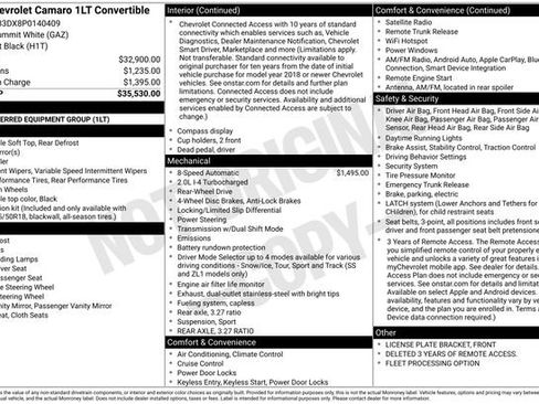 Used 2023 Chevrolet Camaro LT image 5