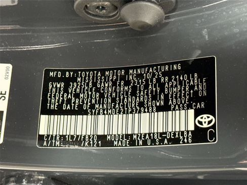 Certified 2026 Toyota Corolla LE FWD image 44
