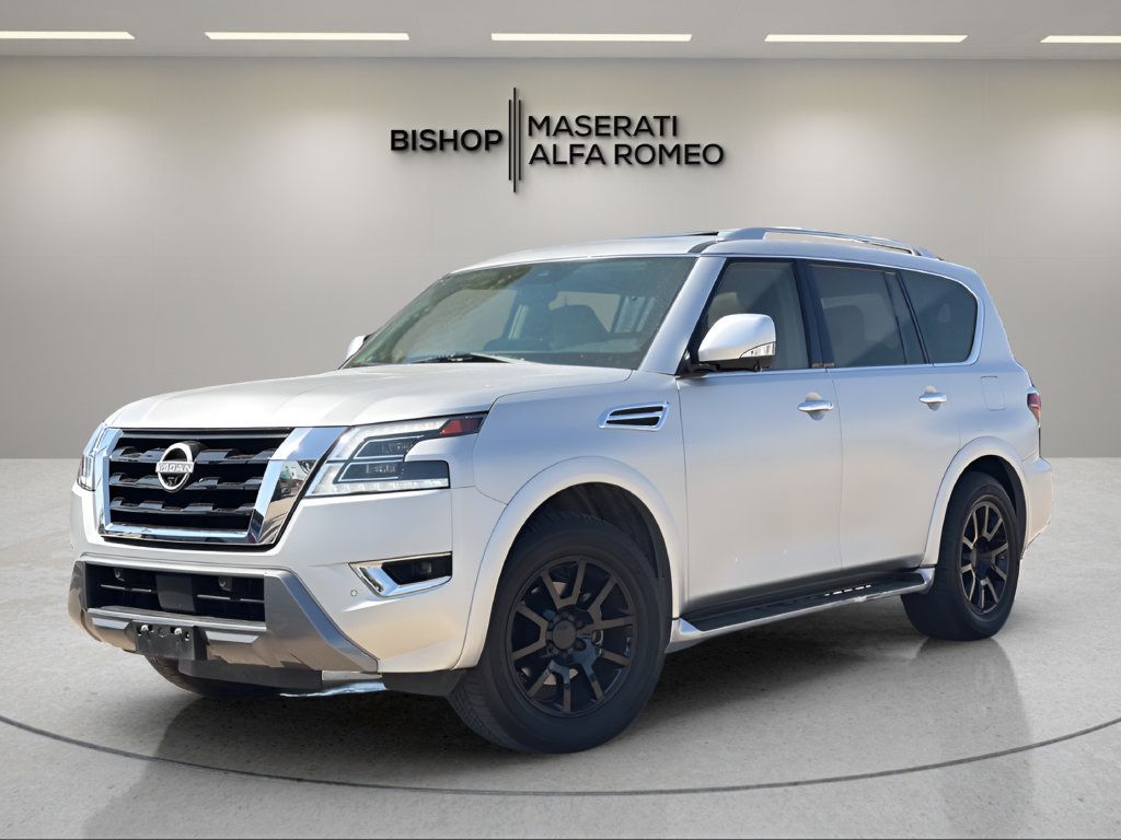 Used 2024 Nissan Armada SL w/ Captain's Chairs Package RWD image 4