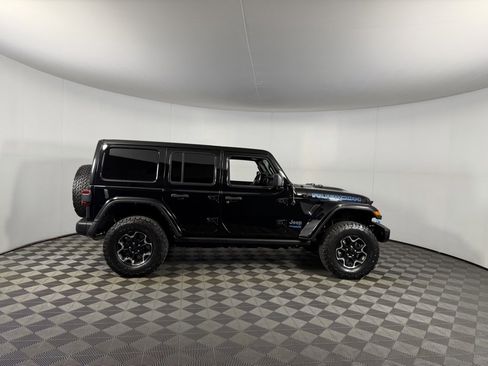 Used 2021 Jeep Wrangler Unlimited Rubicon 4xe w/ Steel Bumper Group image 3