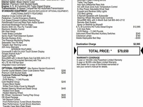 New 2026 RAM 2500 Big Horn image 2