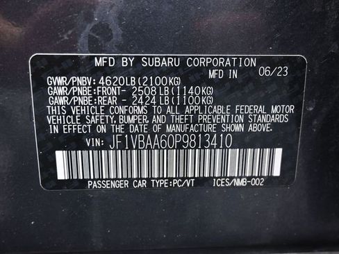Used 2023 Subaru WRX image 9