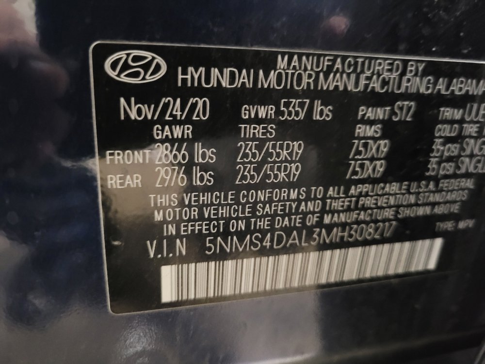 Used 2021 Hyundai Santa Fe Limited AWD/4WD image 33