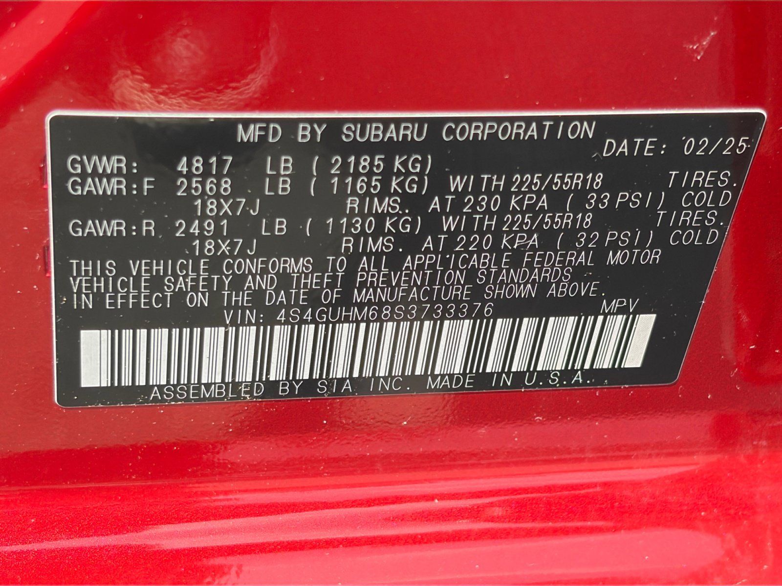 Certified 2025 Subaru Crosstrek 2.5i Limited AWD/4WD image 34