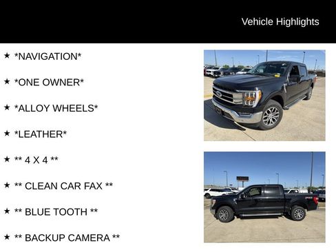 Used 2022 Ford F150 Lariat w/ FX4 Off-Road Package AWD/4WD image 4