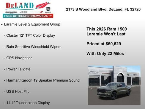 New 2026 RAM 1500 Laramie w/ Night Edition image 6