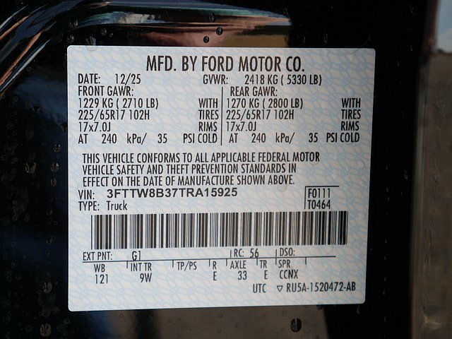 New 2026 Ford Maverick XL w/ Equipment Group 101A AWD/4WD image 38