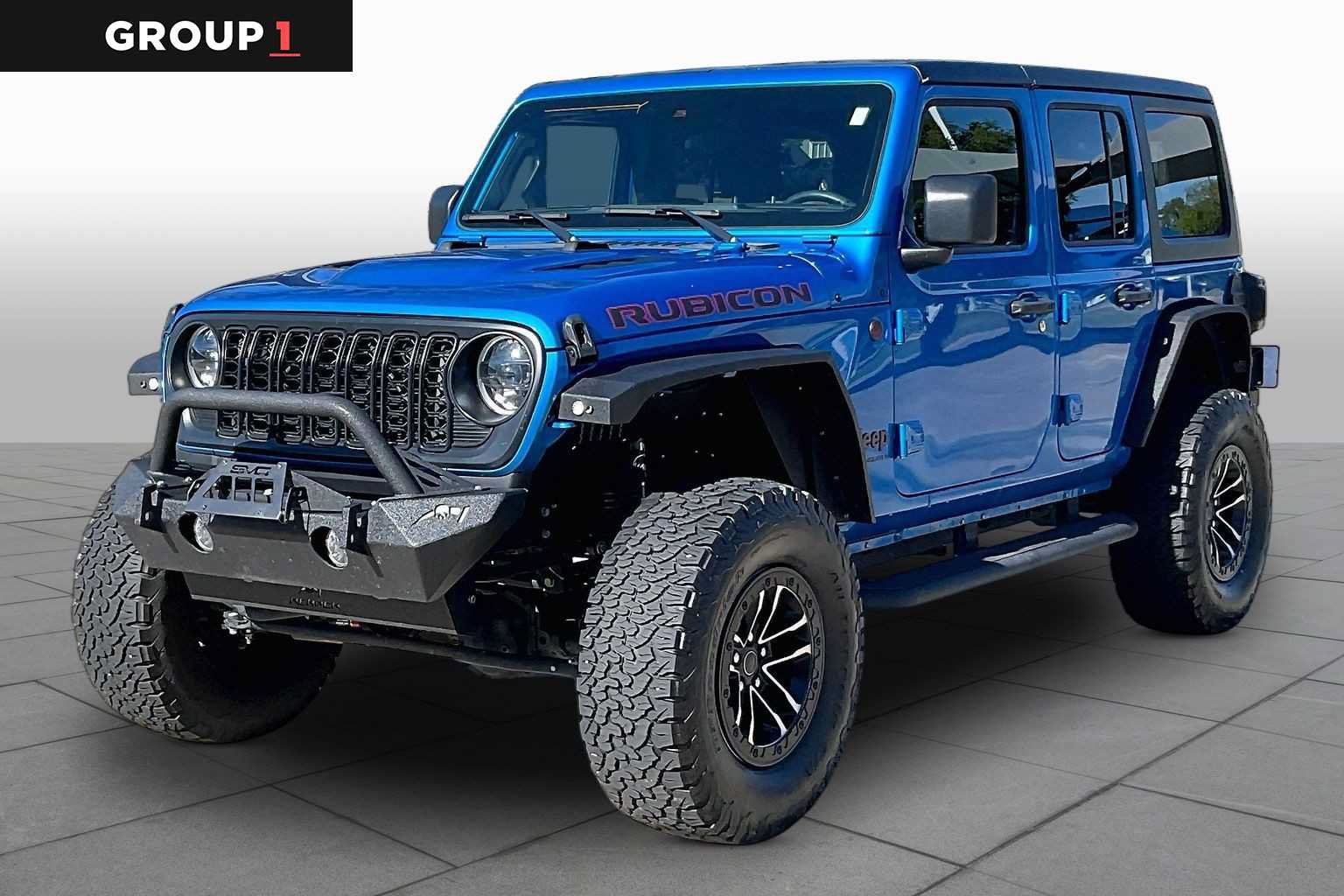 Used 2024 Jeep Wrangler Unlimited Rubicon w/ XTREMEE 35" Tire Package AWD/4WD image 1
