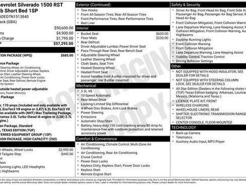 Used 2022 Chevrolet Silverado 1500 RST w/ Protection Package image 2