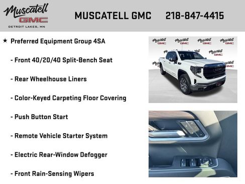 Used 2026 GMC Sierra 1500 SLT w/ SLT Convenience Package AWD/4WD image 12