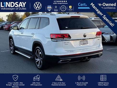Certified 2022 Volkswagen Atlas SEL image 5