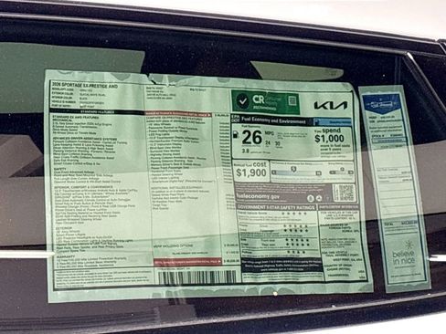 New 2026 Kia Sportage SX AWD/4WD image 25