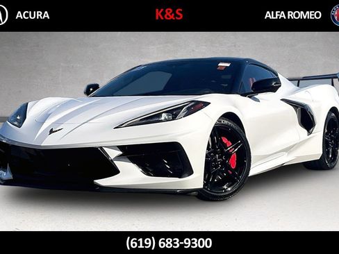 Used 2023 Chevrolet Corvette Stingray Coupe w/ Z51 Performance Package RWD image 1