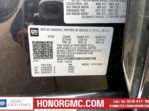 Used 2022 Chevrolet Silverado 1500 Custom AWD/4WD image 8