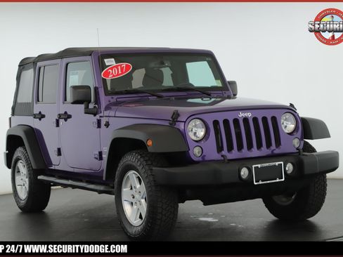 Used 2017 Jeep Wrangler Unlimited Sport w/ Quick Order Package 24S image 1