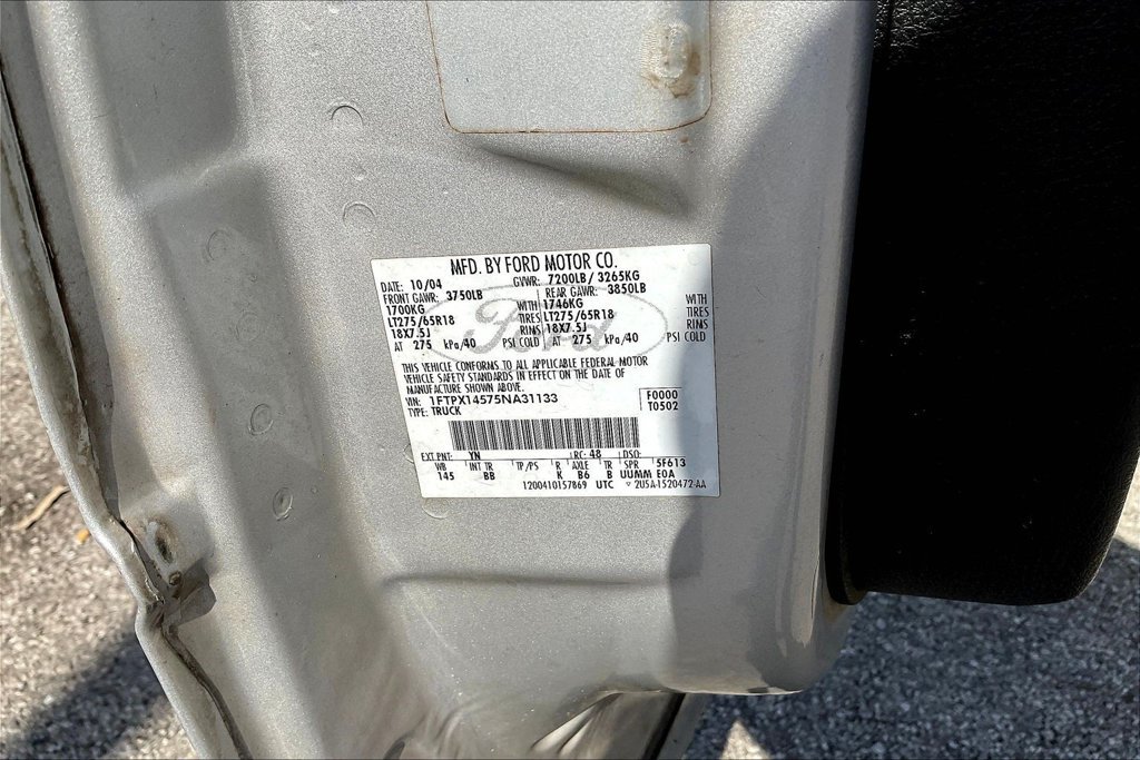 Used 2005 Ford F150 4x4 SuperCab image 18