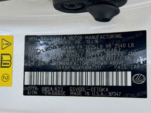 Used 2017 Lexus ES 350 Base image 32