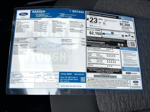 New 2026 Ford Ranger XLT w/ Equipment Group 301A High RWD image 19