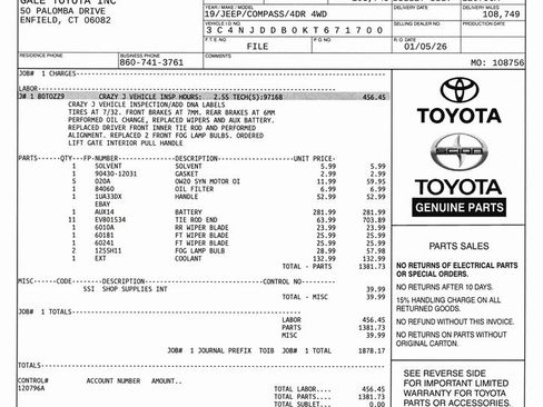 Used 2019 Jeep Compass Trailhawk image 10