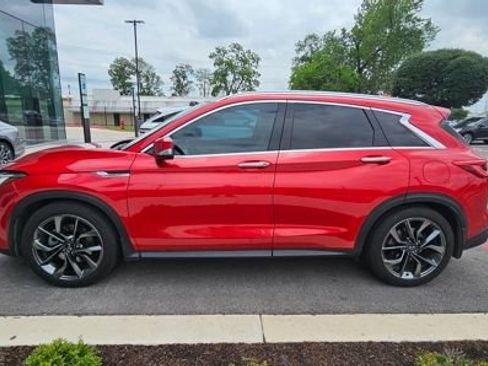 Used 2020 INFINITI QX50 Autograph w/ Premium White Leather Package FWD image 2