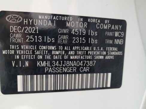 Used 2022 Hyundai Sonata SEL w/ Cargo Package FWD image 33