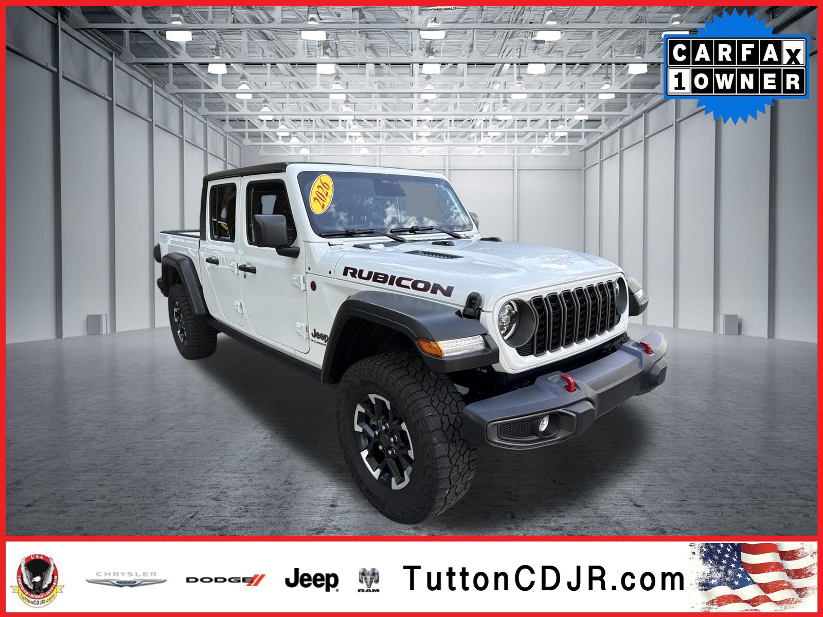 Used 2026 Jeep Gladiator Rubicon AWD/4WD image 1