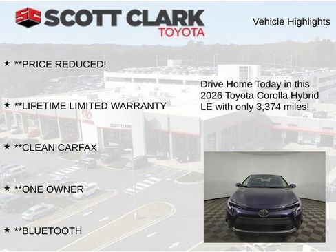 Used 2026 Toyota Corolla LE image 12