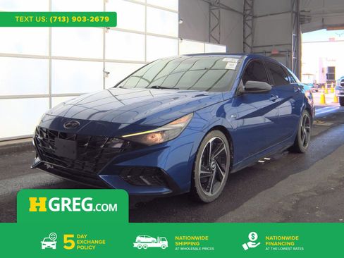 Used 2021 Hyundai Elantra N Line FWD image 1