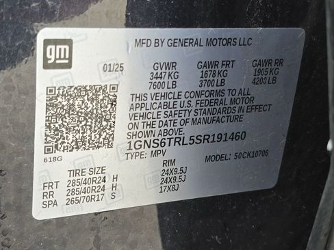 Certified 2025 Chevrolet Tahoe High Country image 15