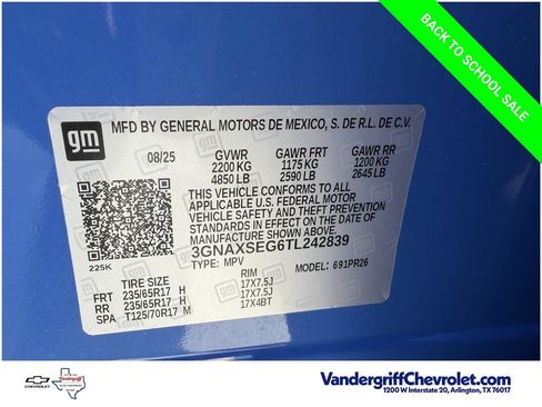 Used 2026 Chevrolet Equinox ACTIV AWD/4WD image 29