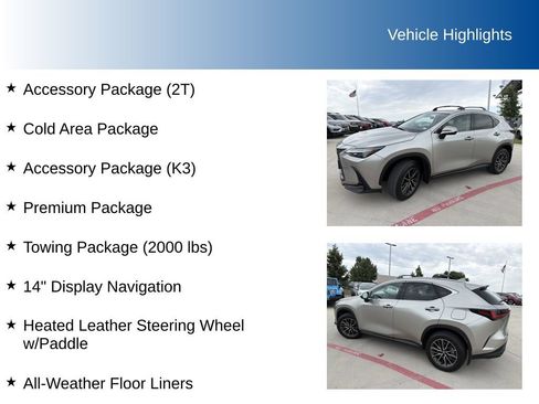 Used 2025 Lexus NX 350h AWD w/ Accessory Package (K3) image 5