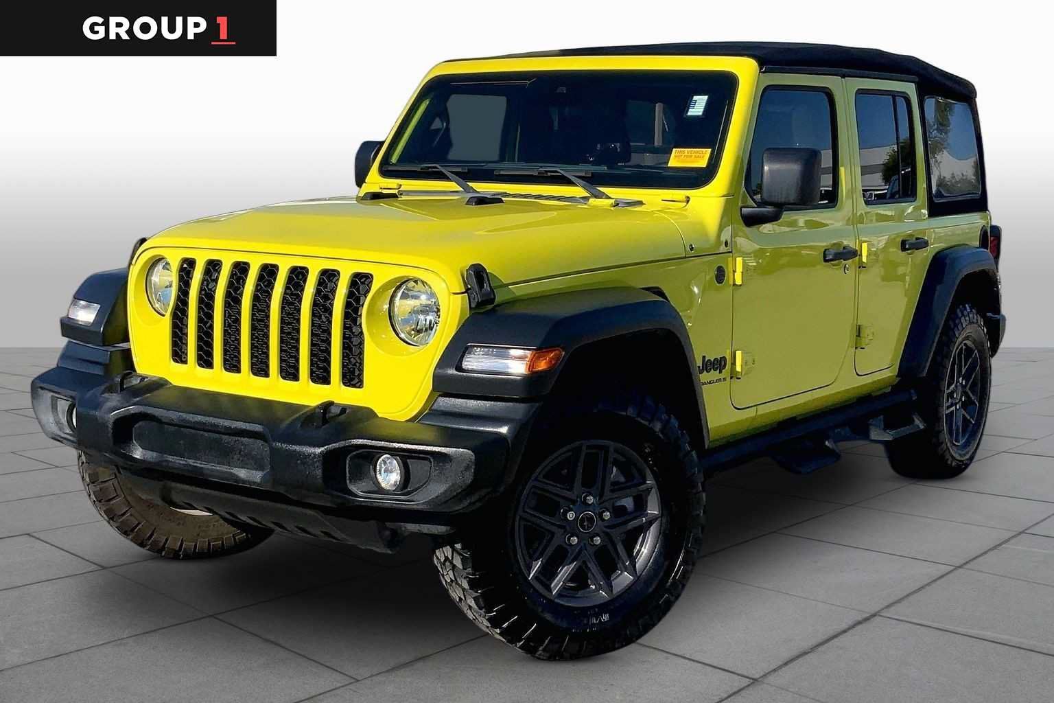 Used 2024 Jeep Wrangler Unlimited Sport AWD/4WD image 1
